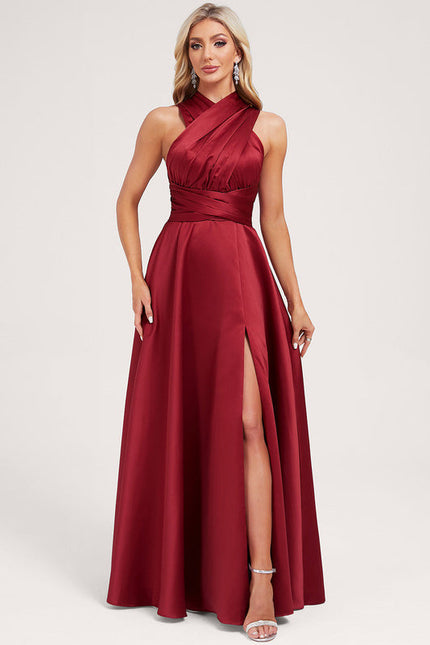 Robe Chic Longue Décolleté Croisé - gallery 9
