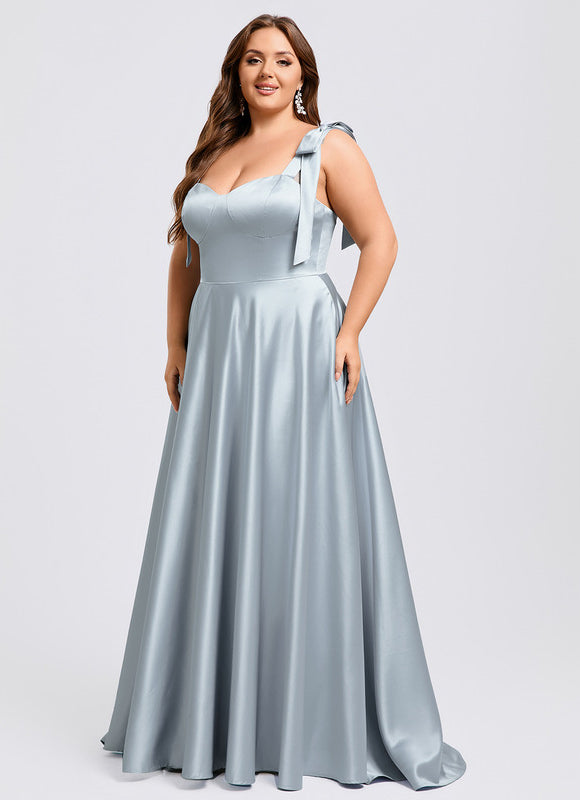 Robe Chic Satin Éclat - gallery 5