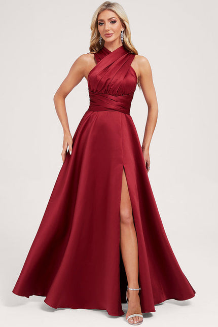 Robe Chic Longue Décolleté Croisé - gallery 8