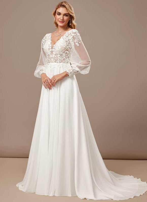 Robe Chic Vaporeuse Blanche - gallery 3