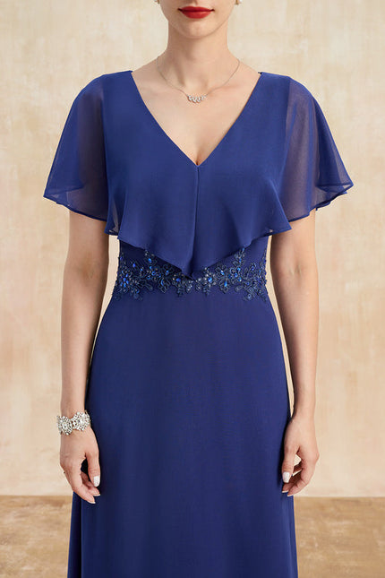 Robe Chic Vaporeuse Bleu - gallery 6