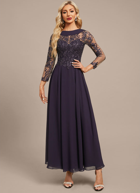 Robe Chic Élégance Violette - gallery 2
