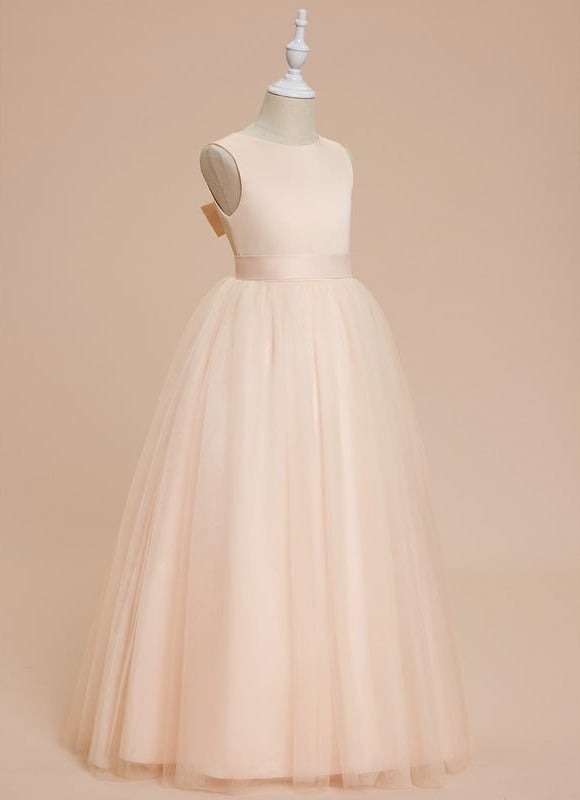 Robe Chic Tulle Satin Enfant - gallery 2