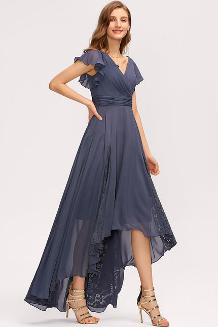 Robe Chic Aérienne Bordeaux - gallery 5