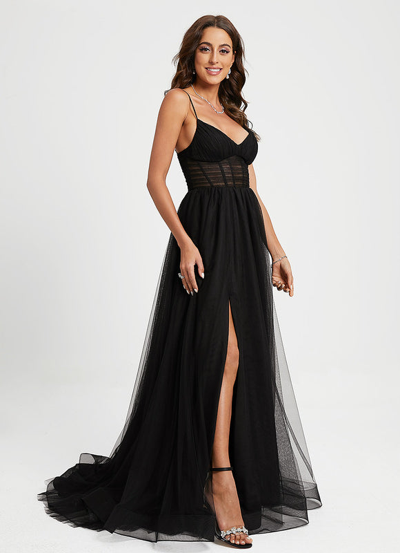 Robe Chic Ébène Éthérée - gallery 2