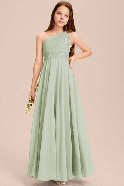Robe Chic Vert Doux Flottant