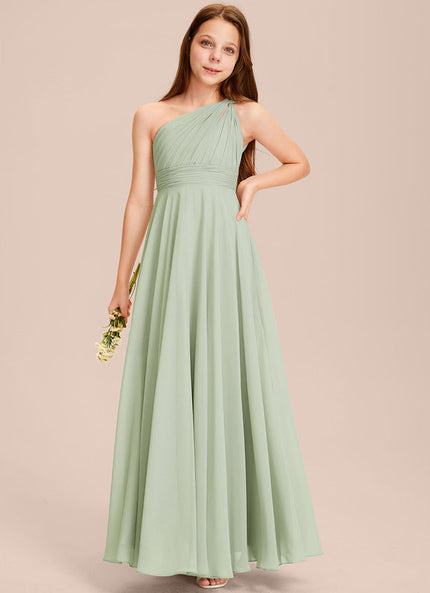 Robe Chic Vert Doux Flottant