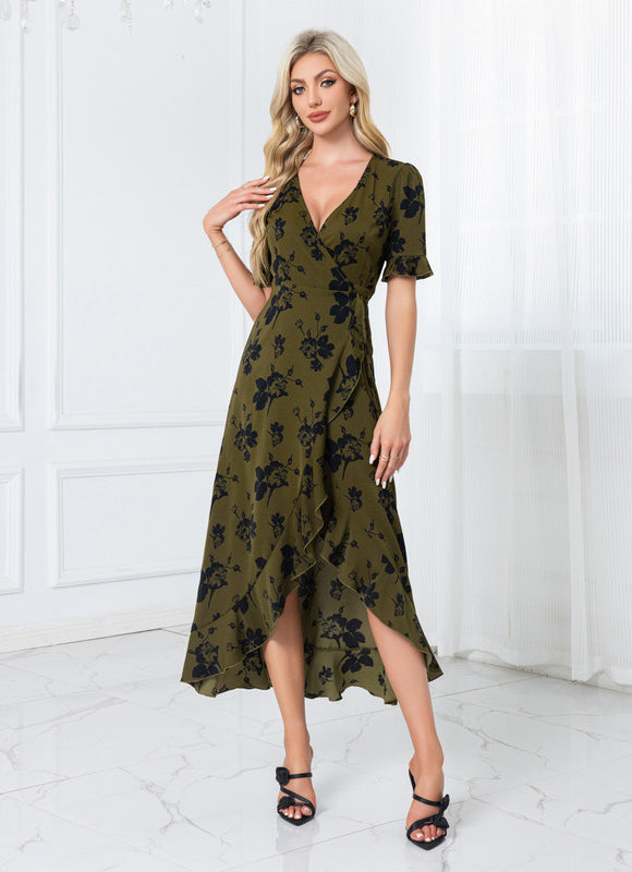 Robe Portefeuille Chic Pour Mariage