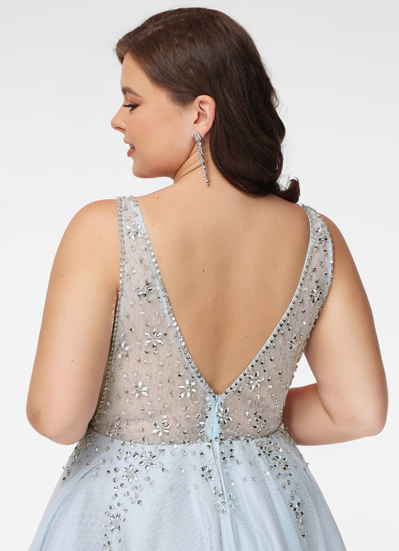 Robe De Soirée Chic Courte Avec Manche - gallery 7