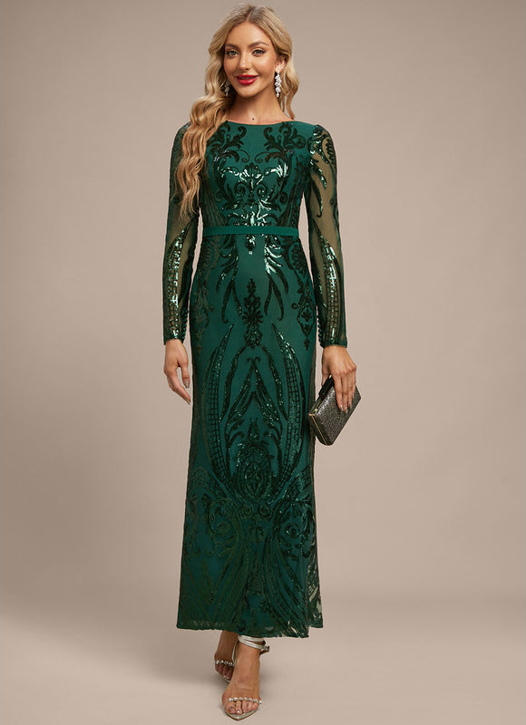 Robe Chic Pailletée Émeraude - gallery 6