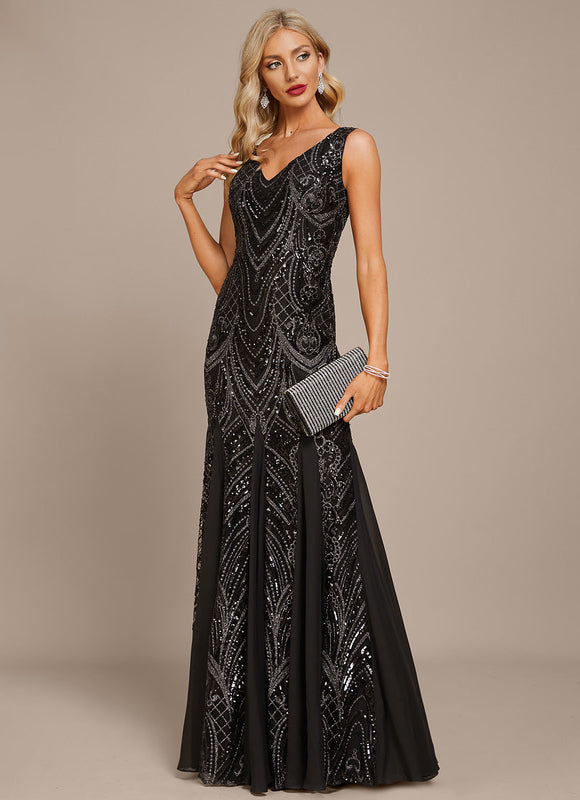 Robe Chic Glamour Étoilé