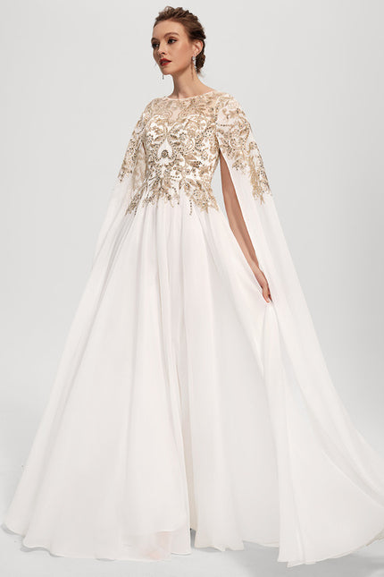 Robe Chic Aérienne Grise - gallery 3