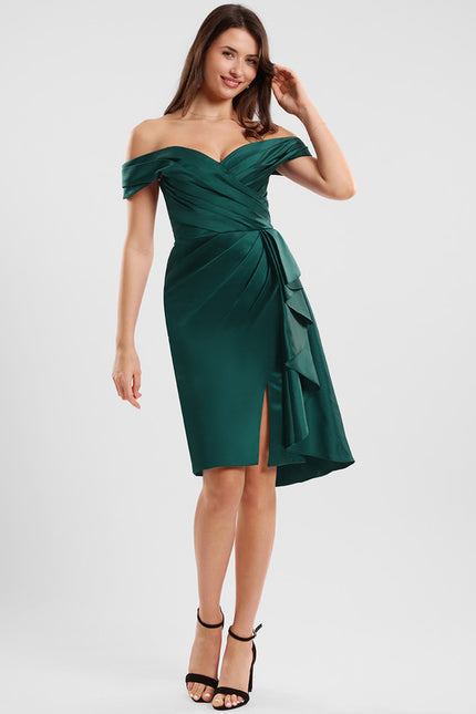 Robe Chic Émeraude Sophistiquée - gallery 2