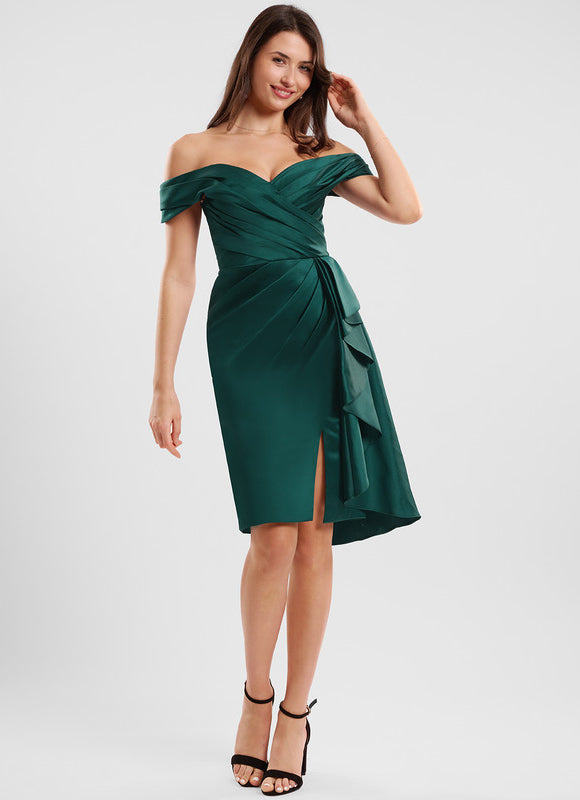 Robe Chic Émeraude Sophistiquée - gallery 2