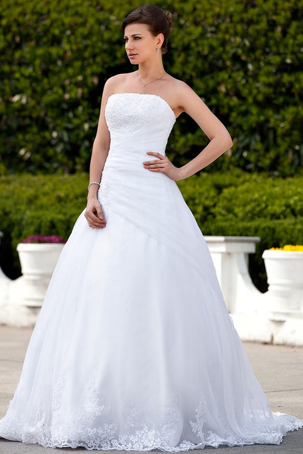 Robe Chic Mariée Satinée - gallery 2