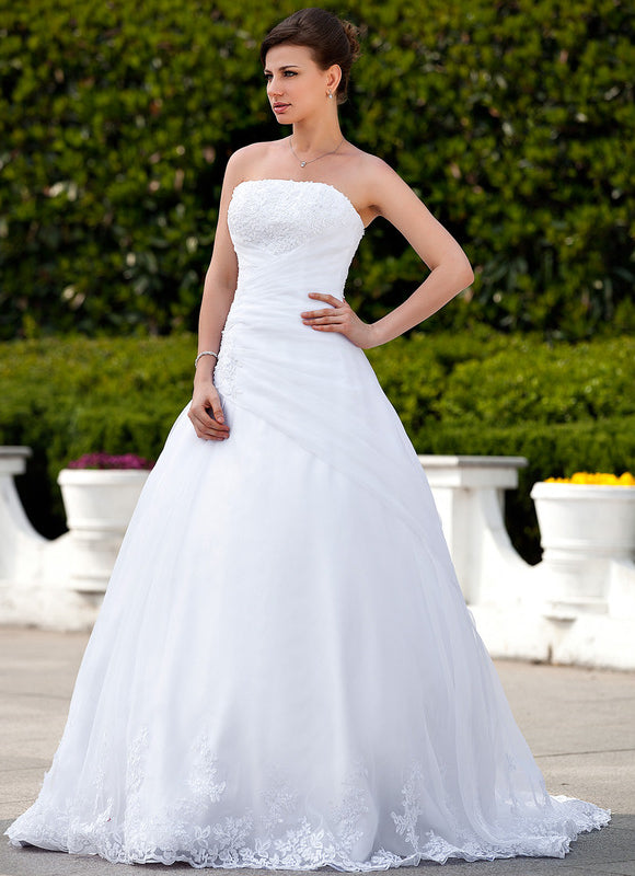 Robe Chic Mariée Satinée - gallery 2