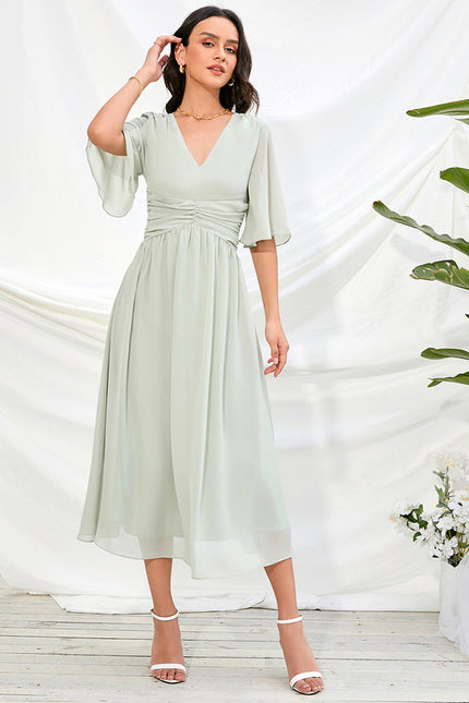 Robe Mi Longue Chic