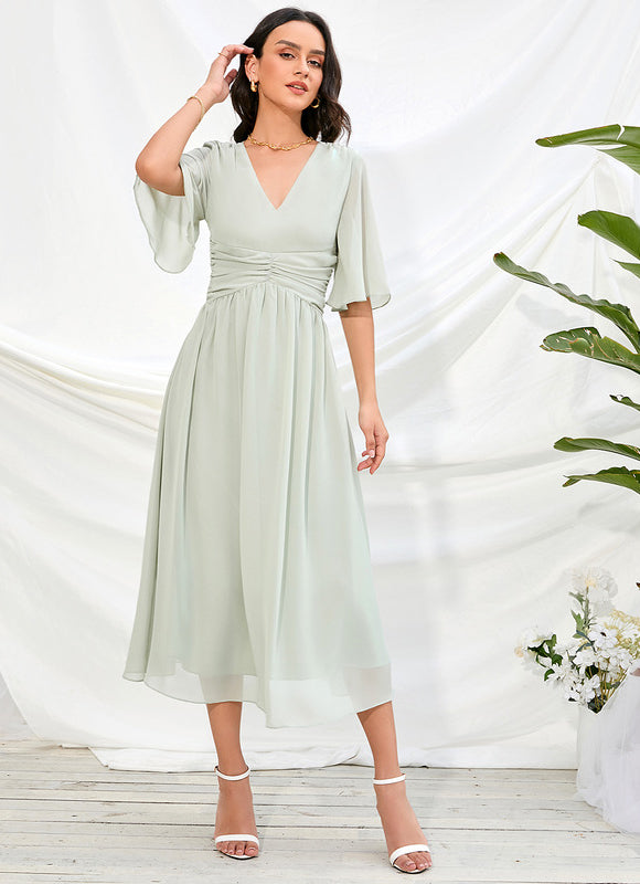 Robe Mi Longue Chic