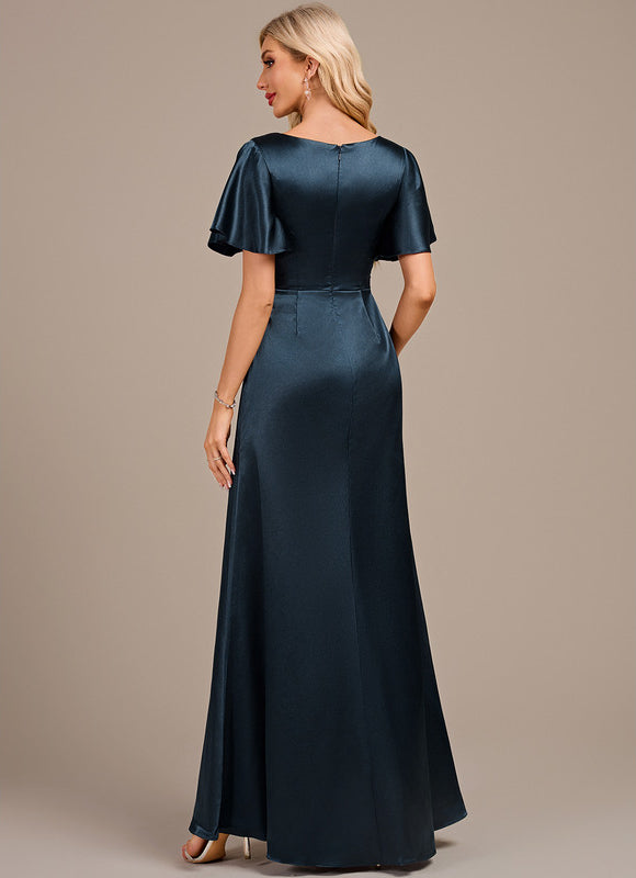 Robe Chic De Cérémonie Drapée - gallery 5
