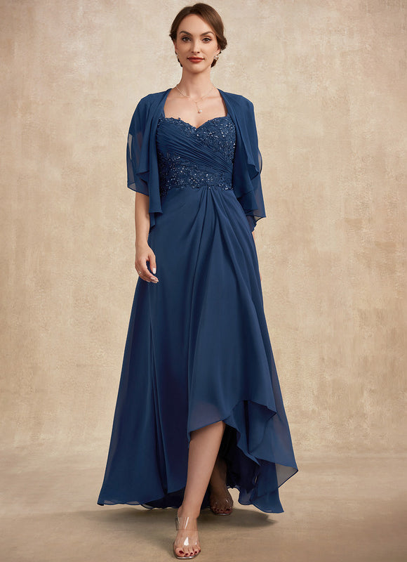 Robe Chic Élégance Plissée Perlée