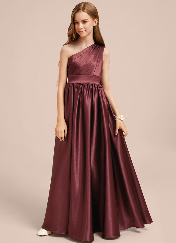 Robe Chic Satin Bourgogne - gallery 4