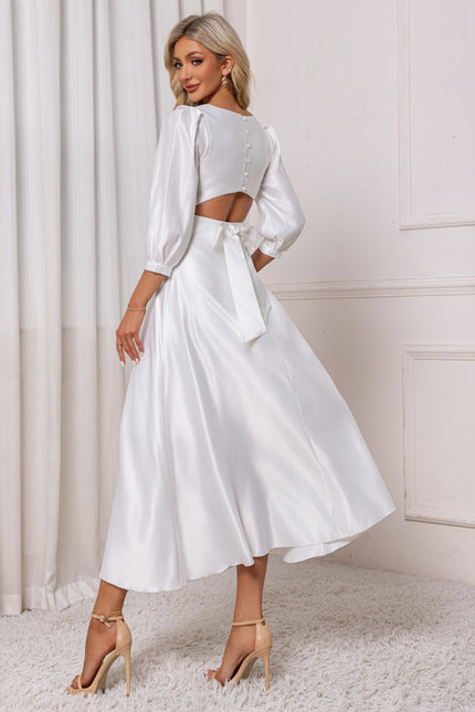Robe Chic Blanche Pour Mariage