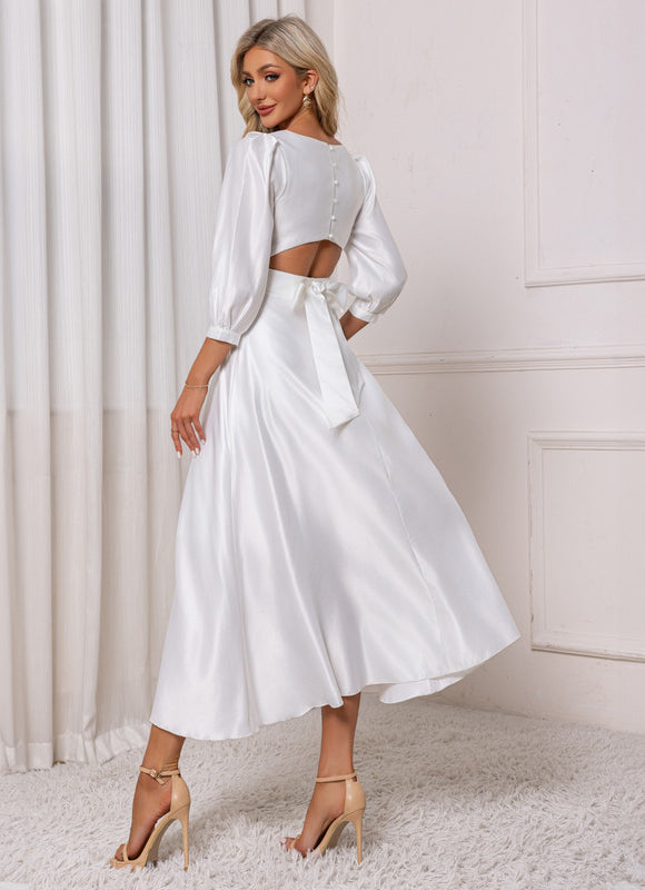 Robe Chic Blanche Pour Mariage
