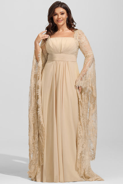 Robe Chic Col Carré Chic - gallery 8