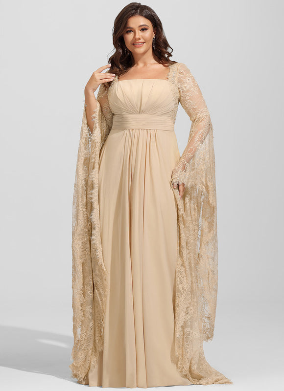 Robe Chic Col Carré Chic - gallery 8