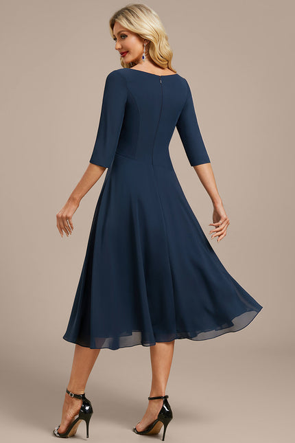 Robe Chic Chiffon Marine - gallery 5