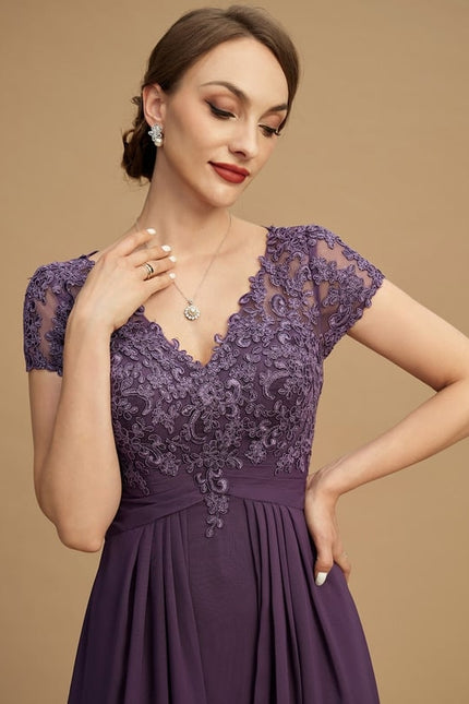 Robe Chic Violette Aérienne - gallery 5