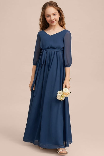 Robe Chic Flottante Céleste - gallery 2