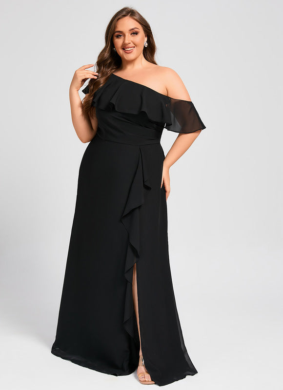Robe Chic Vague De Sombre Élégance - gallery 8