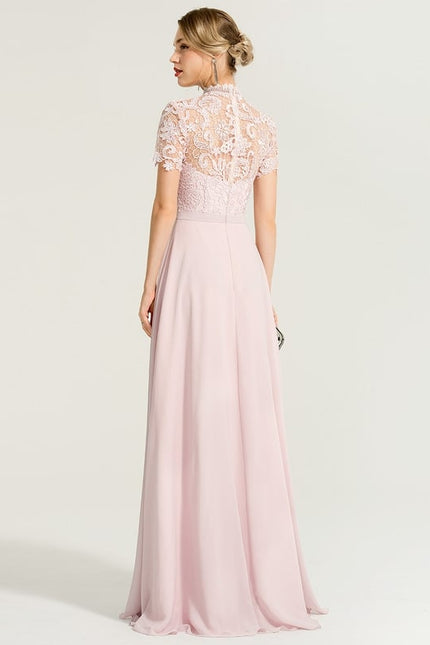 Robe Chic Élégance Rosée Légère - gallery 6