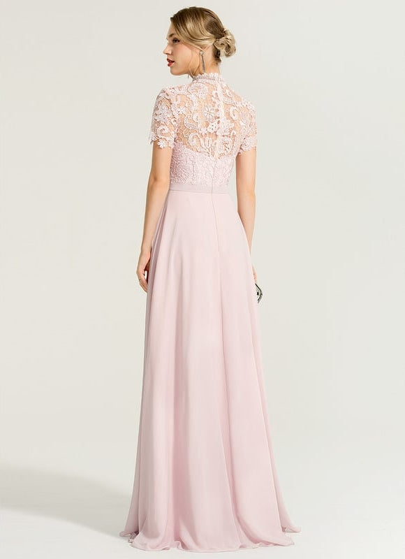 Robe Chic Élégance Rosée Légère - gallery 6