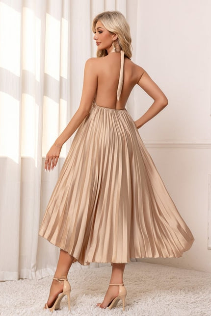 Robe Chic Satiné Éclatant - gallery 2