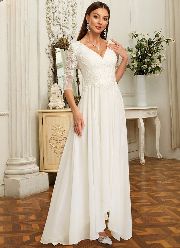 Robe Chic Mousseline Fleurie - gallery 1