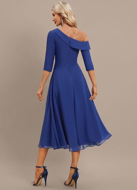Robe Chic Chic Asymétrique Éclat - gallery 5