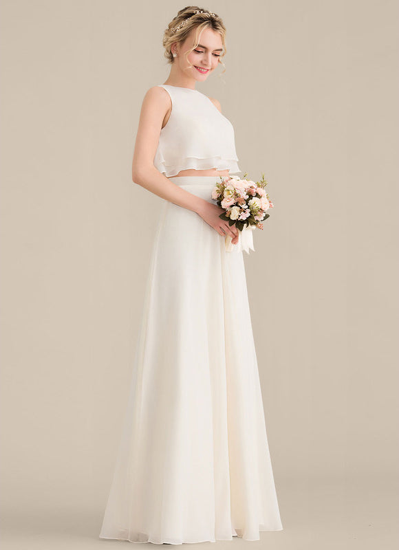 Robe Chic Mousseline Drapée - gallery 1