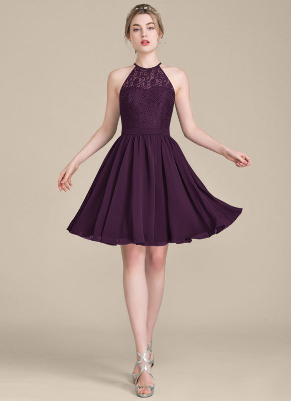 Robe Chic Chiffon Éclatante - gallery 2