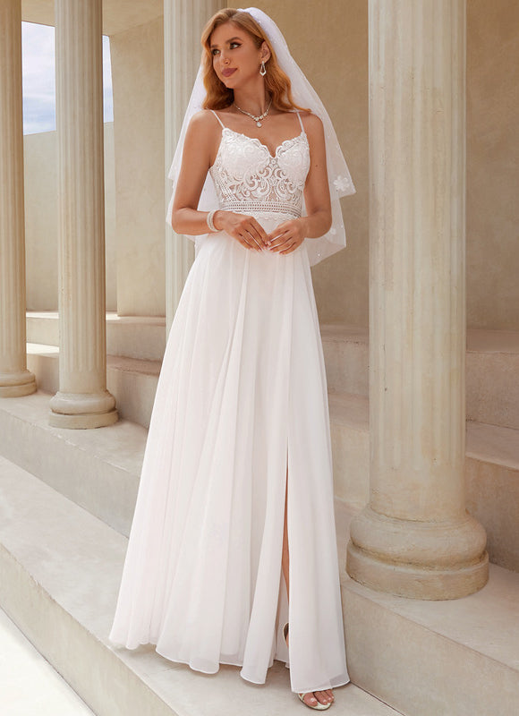 Robe Blanche Plage Chic - gallery 5