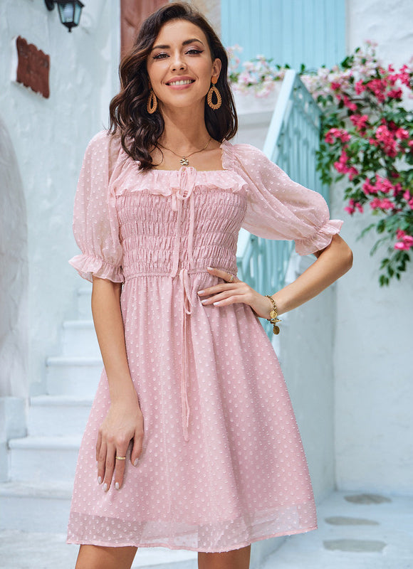 Robe Chic À Pois Douce - gallery 7