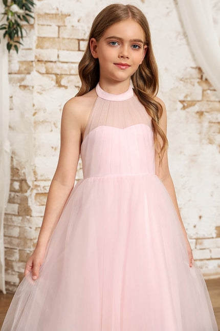 Robe Chic Fille Tulle Rose - gallery 9