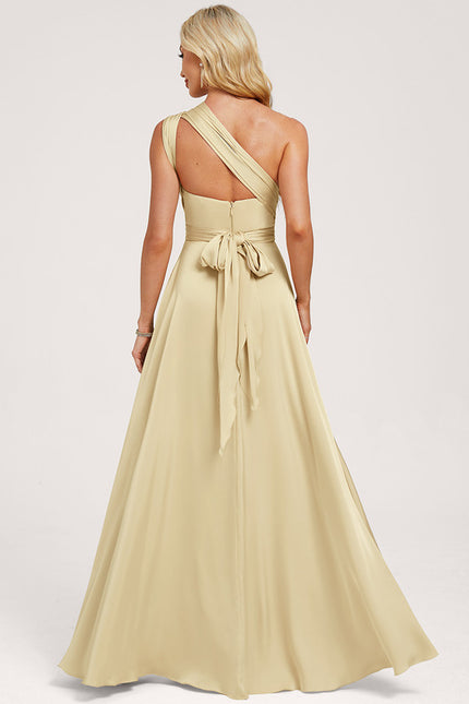 Robe Chic Satin Sable - gallery 3