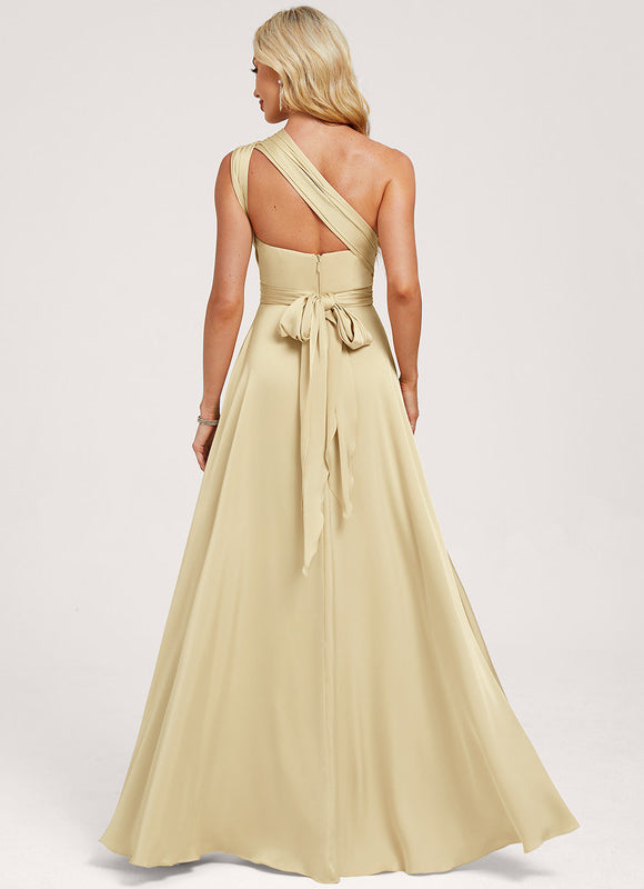 Robe Chic Satin Sable - gallery 3