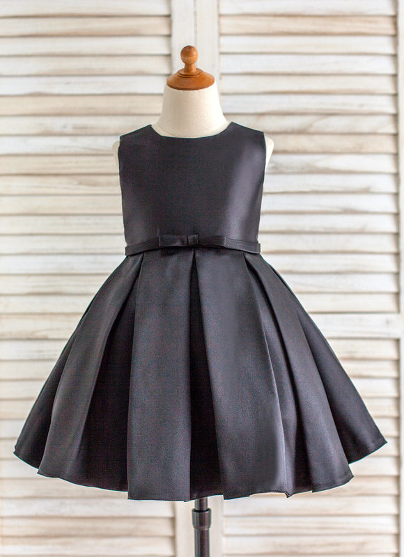 Robe Chic Rouge Satinée Longueur Genou - gallery 2