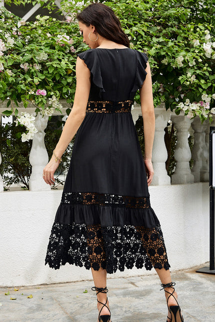 Robe Chic Dentelle Midi - gallery 6