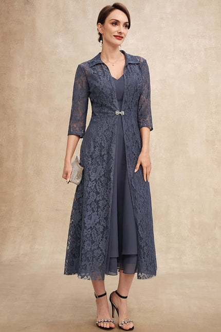 Robe Chic Nuit De Dentelle