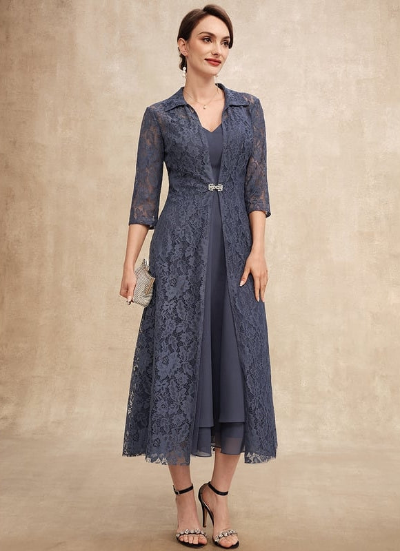 Robe Chic Nuit De Dentelle