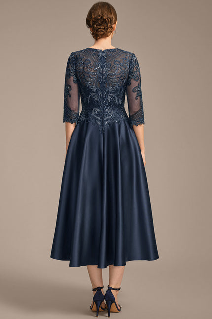 Robe Chic Satin Somptueux - gallery 6